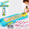 Children Mini Desktop Bowling Toy Set Multicolor Indoor Education Board Game