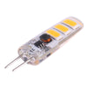 G4 6LEDs SMD 5730 Energy Saving LED Silicone Lamp(Warm White)