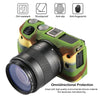 PULUZ Soft Silicone Protective Case for Canon EOS M3(Camouflage)