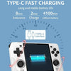 POWKIDDY RGB30  4 Inch IPS Screen Handheld Game Console Built In WIFIBluetooth 16GB+64GB(Black)