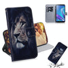 Lion Pattern Coloured Drawing Horizontal Flip Leather Case for Asus Zenfone Max (M1) ZB555KL, with Holder & Card Slots & Wallet