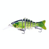 HENGJIA JM065 12cm Luya Fishing Gear Bait Multi-Section Fish Sinking Lure(3)
