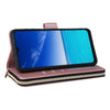 For Samsung Galaxy A13 5G / 4G Nine-card Slots Zipper Wallet Bag Leather Phone Case(Rose Gold)