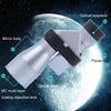 FEIRSH 8x20 Monocular Corner Telescope Outdoor Low Light Night Vision Portable Telescope(Metal Optical Blue Film)