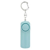 130dB Personal Safety Alarm Keychain with LED Light - Blue