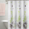 150x180cm Leaf Printed Waterproof Shower Curtain Thickened Polyester Bathroom Curtain Cloth