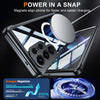 For Samsung Galaxy S25 Ultra 5G Tempered Glass MagSafe Phone Case(Black)