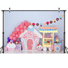 2.1m X 1.5m Birthday Party Shooting 3D Printed Background Cloth(4716)