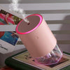 350ml Ultrasonic Air Humidifier Mini Angle Adjustment Car Air Purifier, Spec: USB Plug Green
