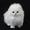 Simulation Animal Model Simulation Plush Cat Toy Will Be Called Cat(Pure White)