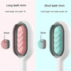 Pet Cats With Water Tank Hair Removal Comb Cleaning Hair Brush, Style: Long Hair (Pink)