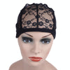 Elastic Hair Net Cap Lace Mesh Bottom Cover Wig Accessories, Size:56CM(Black)
