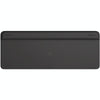 Logitech K580 Dual Modes Thin and Light Multi-device Wireless Keyboard with Phone Holder (Black)