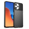 For Xiaomi Redmi 12 5G Thunderbolt Shockproof TPU Protective Soft Phone Case(Black)