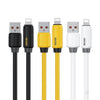 WK WDC-27i Elastic Genuine Silicone 1m 12W USB to 8 Pin Fast Charging Data Cable(Yellow)