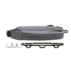 Sunnylife MM3-GS389 For Mini 3 Pro DJI RC with Screen Remote Control Leather Lanyard(Black Gray)