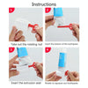 Bathroom Facial Cleanser Manual Squeezer Household Lazy Toothpaste Squeezing Clip(Blue)