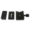FCD-1 Dual-use Knob Quick Release Clamp Adapter Plate Mount for 39mm Arca / 32mm SLIDEFIX Quick Release Plate