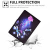 For Samsung Galaxy Tab A 10.1 2019 Electric Pressed TPU Leather Tablet Case(Butterfly)