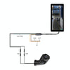 10.36 inch Wired HD 1 Drag 1 Blind Zone Monitor Universal AHD Reversing Kit Right(Standard)
