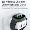 TOTUDESIGN UW128 23W USB-A to Type-C GaN Watch Fast Charging Travel Charger, Plug:US Plug(White)