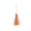 2 PCS Miniature Doll House Kitchen Patio Accessories Wooden Broom Children's Educational Toys