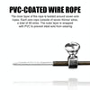 Steel Wire Skipping Skip Adjustable Fitness Jump RopeLength: 3m(Megenta)
