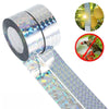 4.8 x 80m Double-sided Reflective Bird Repeller Ribbon Bird Chaser Garden Tool(Laser Floral)