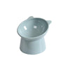 Elevated Cat Bowl, Grey, Anti-Tip, Slanted for Digestion