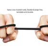 USAMS Type-C to 8 Pin PD20W Aluminum Alloy Transparent Digital Display Fast Charge Data Cable, Cable Length:2m(Black)