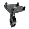 Kewig M7 Bicycle 4 Claws Aluminum Navigational Bracket Outdoor Cycling Cell Phone Holder(Black)