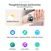 KC06 Women Menstrual Period Smart Watch Bracelet, Blood Pressure / Heart Rate Monitoring, Steel Strap(Silver)