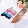 1 Pair T-shaped Sponge Bag Foot Pad High Heel Foot Heel Wear Anti-pain Heel Paste(Gray)