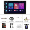 A3012 9 Inch Android Navigation CarPlay 1+32G Dual-Spindle Universal Central Control Screen Car Navigator Reversing Video Player(Standard+AHD Camera)