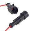 10pcs 1P Car Waterproof Plug Car Connector Plug-In, Length10cm