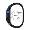 For Garmin Vivofit JR3 No Buckle Silicone Printing Watch Band, Size:L(Starry Sky)