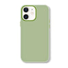 For iPhone 11 Skin Feeling Jelly Series TPU + PC Full Coverage Phone Case(Green)