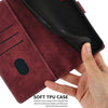 For Samsung Galaxy A36 5G Mandala Embossed Retro Frosted Leather Phone Case(Red)