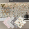 Kitchen Oil And Waterproof Stickers Ceramic Tile Stove High Temperature Self-Adhesive Wall Stickers, Specification: Matte Style(SMS-001)