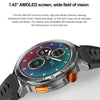 M52 1.43 inch Screen IP68 Waterproof Smart Watch, Support Bluetooth Call / Heart Rate (Tarnish)