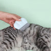 Cat Hair Removal Comb - White - Shedding & Detangling
