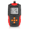 FOXSUR FBT200 12V / 24V Car Battery Tester (Red)