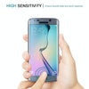 0.3mm 9H Surface Hardness 3D Curved Surface Full Screen Cover Explosion-proof Tempered Glass Film for Galaxy S6 edge(Transparent)