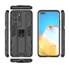 For Huawei P40 Pro Supersonic PC + TPU Shock-proof Protective Case with Holder(Black)