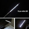 10-LED Portable Ultra Bright USB LED Light(Gold)