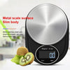 Home Kitchen Electronic Scale High Precision Stainless Steel Jewelry Scale, Style:No Edging, Specification:5kg/0.1g