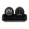 2 In 1 Car Guide Ball Thermometer Adjustable Angle Compass(English Version)