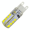 G9 3.5W 240LM  Silicone Corn Light Bulb, 32 LED SMD 2835,AC 220V
