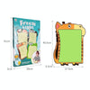 Children Fluorescent Drawing Board Multifunctional Writing Board Early Education Graffiti Board(Zebra)