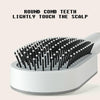 Self Cleaning Hair Brush Air Cushion Massage Comb For Women(Rose Red)